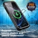 thumbnail image 3 of Funda impermeable Ezanmull para iPhone 16 Pro Max negra de 6.9", 3 of 7