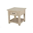 thumbnail image 1 of Martin Svensson Home Rustic End Table, Antique White, 1 of 2