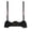 Gloss Black - Tabletop, Kanji Inscription, variant on HMS 2-Tier Katana Wall Mount Display Stand, Black Piano Lacquered Wood Sword Wall Rack with Red Felt for Katana Wakizashi Tanto