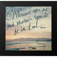 thumbnail image 2 of Bryant, Susan 21x20 Black Modern Framed Museum Art Print Titled - Be in Love, 2 of 5