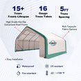thumbnail image 3 of Single Truss Storage Shelter W20'xL20'xH12', 3 of 10