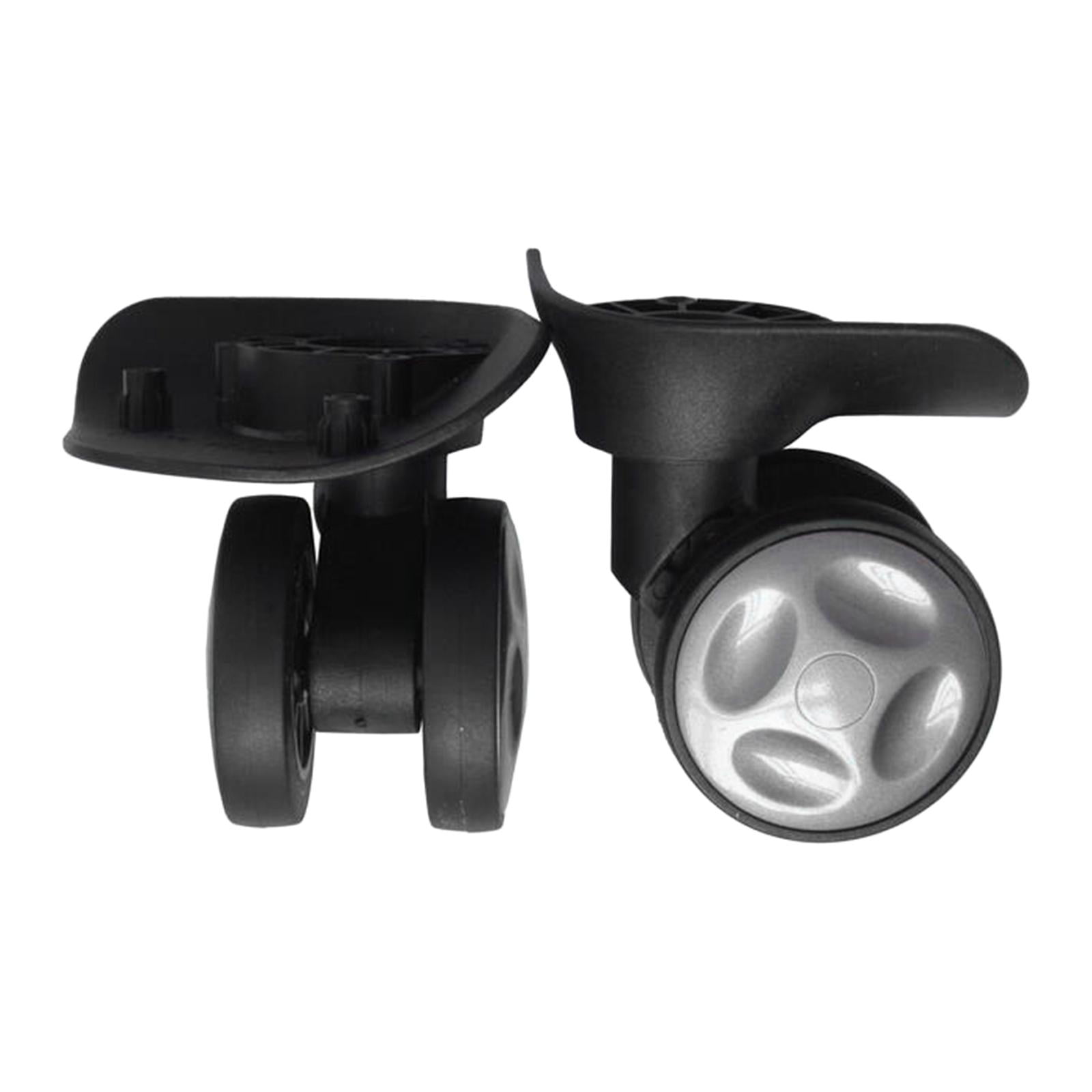 kusrkot 2x Luggage Replacement Wheels Swivel Plastic Bearings Repair Set Repair Luggage A