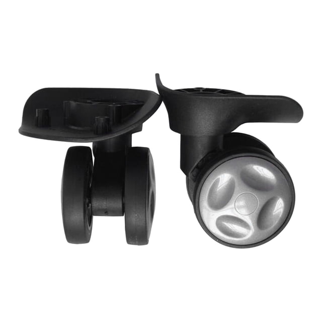 2 ruedas giratorias para maletas de equipaje con ruedas para carritos Estilo A