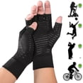thumbnail image 2 of Guantes de compresión de cobre para artritis y túnel carpiano. Alivio del dolor de manos., 2 of 4