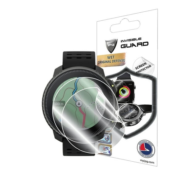 IPG for SUUNTO Vertical: Adventure GPS Watch Hydrogel Screen Protector (2 Units) Invisible HD Clear Film Anti Scratch Guard-Smooth/Self-Healing/Bubble for Vertical