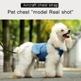 thumbnail image 3 of Aircraft Type Anti-leakage Breathable Small Dog Chest Harness Traction Rope Camisole Style Rope Walking, 3 of 6