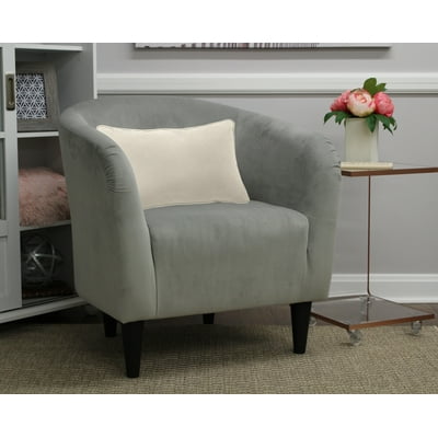 Buy Mainstays Microfiber Tub Accent Chair