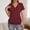 Brick Red, variant on MAIHAN Women's Oversized T-Shirt Casual Summer Boho Tops Casual Basic Tee Shirts Womens Summer Tops Funny Tshirts Shirts for Women