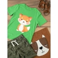 thumbnail image 3 of Cute Shiba Inu T-Shirt Toddler -Image by Shutterstock,  2 Toddler, 3 of 4