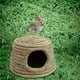 thumbnail image 5 of Refugio de Juego para Conejos: Escondite de Paja Duradero y Cómodo con Juguetes para Masticar - Casa de Mimbre Hecha a Mano, Cama Acolchada Estable Grande, 5 of 8