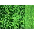 thumbnail image 1 of Ahgly Company Indoor Rectangle Abstract Green Modern Area Rugs, 4' x 6', 1 of 4