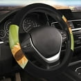 thumbnail image 6 of KLL Car Steering Wheel Cover, Universal 15 inch, Soft Elastic and Comfortable,Car Accessories Decorations-Sunflower Gnomes, 6 of 7
