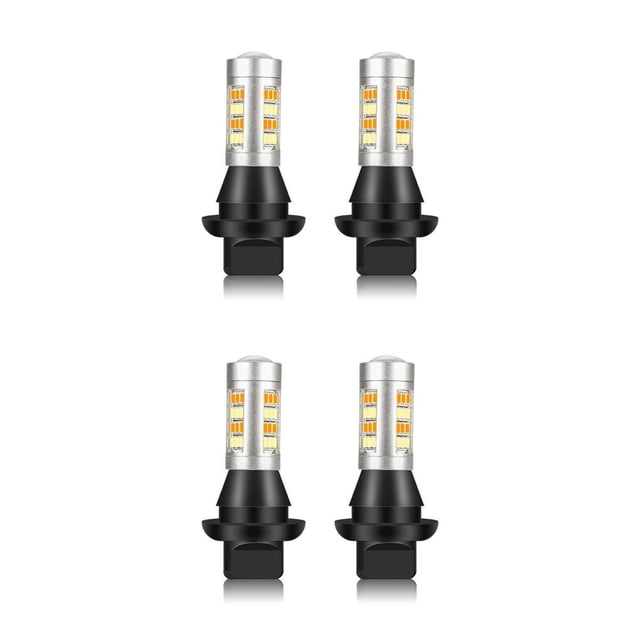 Kenally Luz de giro Universal para coche, 2 piezas, lámpara de señal de vehículo, DRL, actualización de automóvil automotriz, accesorios Tipo 1 2piezas