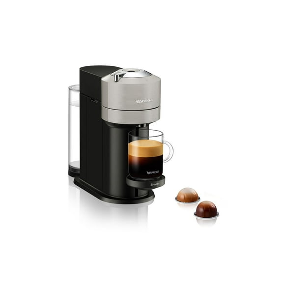 Nespresso Vertuo Next Coffee and Espresso Machine by Breville, Light Grey