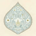 thumbnail image 2 of Vess, June Erica 26x26 White Modern Wood Framed Museum Art Print Titled - Floralia II, 2 of 4