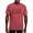 Crimson Red, variant on - Pi Alpha Phi Dad T Shirt - Mens Comfort Colors Shirt