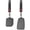 2 Pack, variant on 2 Pack Silicone Kitchen Spatula Turner Set for Nonstick Cookware