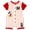Red Mickey Mouse, variant on Mickey Mouse Toddler Boys' Athletic One Piece Romper Red