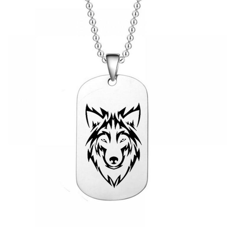 Wolf necklace walmart sale