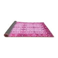 thumbnail image 2 of Ahgly Company Indoor Rectangle Abstract Pink Modern Area Rugs, 2' x 5', 2 of 4