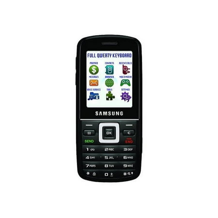 Samsung SGH t401G - Feature phone - microSD slot - LCD display - 176 x 220 pixels - rear camera 1.3 MP - TracFone