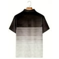 thumbnail image 2 of Men's Polo Shirts 2025 Short Sleeve Casual Polo T Shirt Color Block Slim Fit Golf Shirts Black XL, 2 of 5