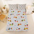 thumbnail image 5 of Homewish Lovely Dachshund Bed Sheets,Cartoon Pet Dog Full Size Sheets,Gray,4 Pieces,1 Flat Sheet, 1 Fitted Sheet and 2 Pillowcases, 5 of 6