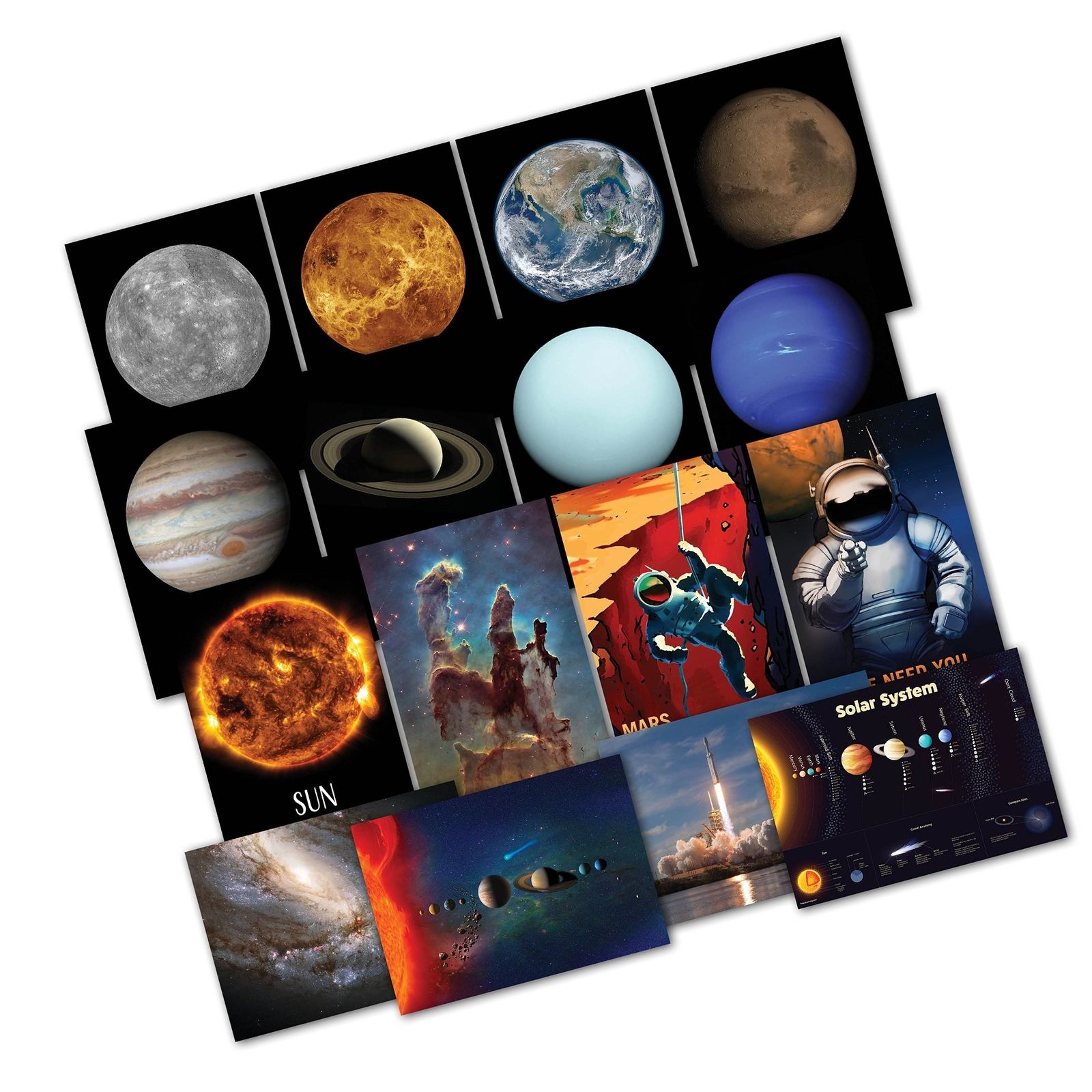 Feste Besondere Anlasse Partydekoration Solar System Streamer