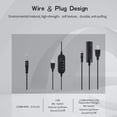thumbnail image 5 of YAHHU SY490MV Call Center Wired Headset 3.5MM Port With Noise Canceling Microphone Ergonomic Telephone Operator Headphone for Computer Phones Desktop Boxes Black, 5 of 9