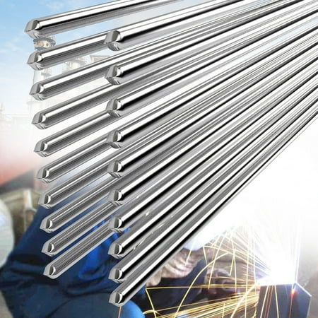 

Welding Rods Low Temperature Aluminum Welding Wire Flux Cored 2mm*500mm Al-Mg Soldering Rod No Need Solder Powder 20PCS