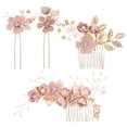thumbnail image 1 of 4 peinetas de flores para el pelo, pasadores para el pelo, tocado de novia, accesorios para el pelo de boda, 1 of 5
