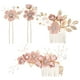 thumbnail image 1 of KAKOWELY peinetas de flores para el pelo, pasadores para el pelo, tocado de novia, accesorios para el pelo de boda, 1 of 5