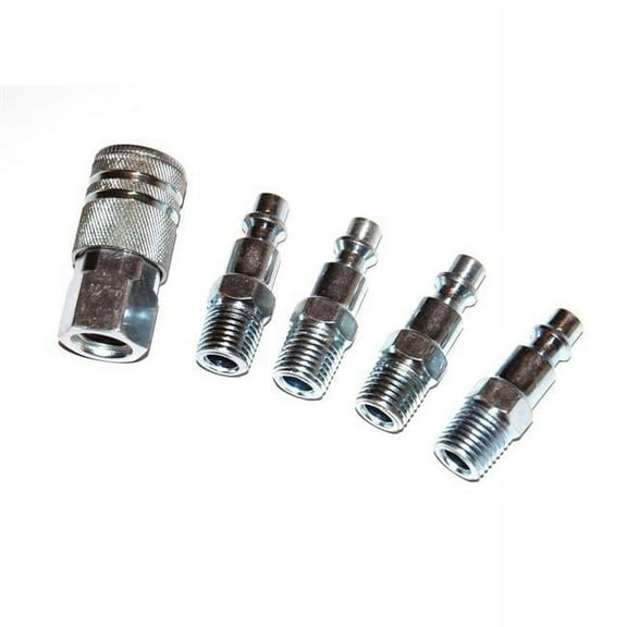 Steel Quick Coupler Set - 5 Piece