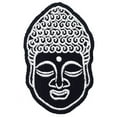 thumbnail image 2 of Buddha Head Patch Performance Beanie Hat - True Navy, 2 of 2