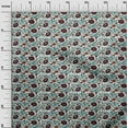 thumbnail image 2 of oneOone Polyester Lycra Fabric Leaves & Floral Block Print Fabric By Yard 56 Inch Wide, 2 of 4