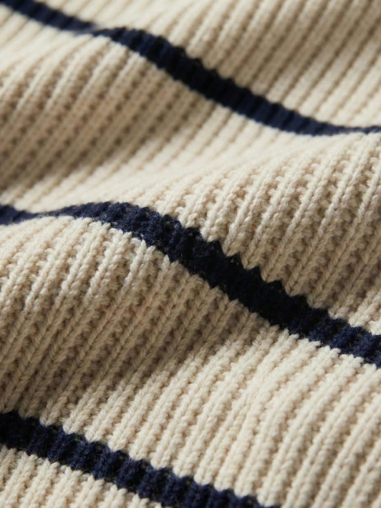 Free Assembly Men's Textured Stripe Polo Sweater with Short Sleeves, Sizes S-3XL