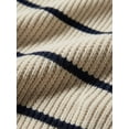 thumbnail image 5 of Free Assembly Men's Textured Stripe Polo Sweater with Short Sleeves, Sizes S-3XL, 5 of 6
