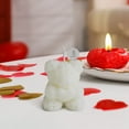 thumbnail image 1 of Xihbxyly Vela de Oso Rosa, Elegante Decoración Aromática, Cera Natural de Larga Duración, Regalo Versátil para Cualquier Ocasión, Cenas Románticas o Sesiones de Spa, Diseño de Combustión Limpia y Seg, 1 of 4