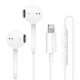 thumbnail image 1 of Auriculares con cable MITB para iPhone con conector Lightning, 1 of 7