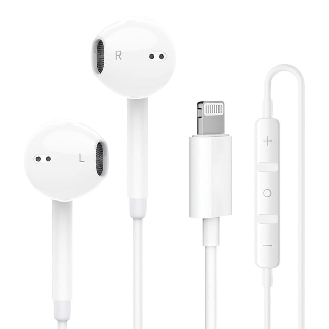 Auriculares con cable MITB para iPhone con conector Lightning