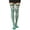 A-F26, variant on WMNTST Womens Thigh High Stockings Striped Tube Socks Trendy Streetwear Daily Casual Cozy Comfort Stocking