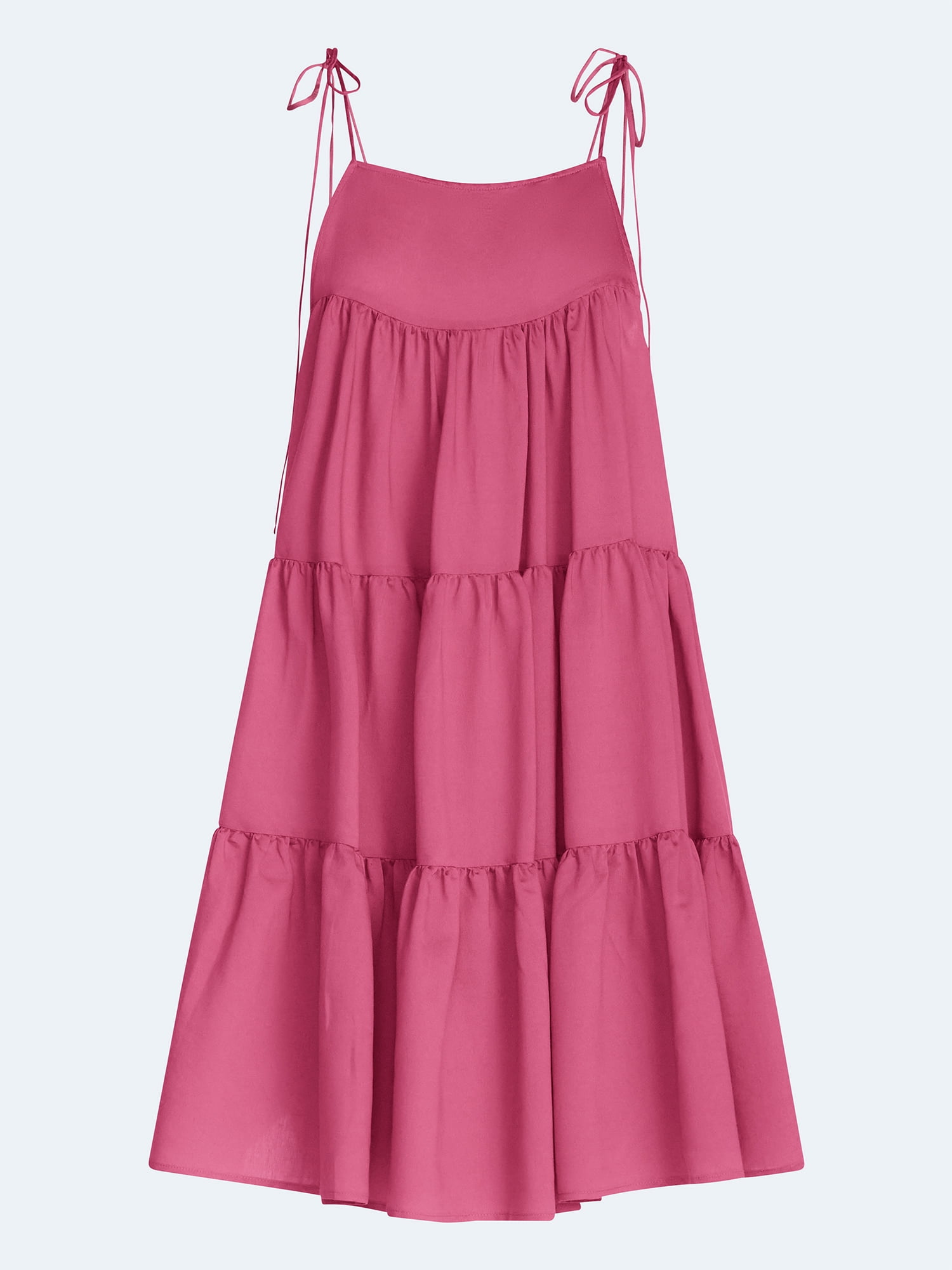 Scoop Women’s Flowy Tier Mini Dress, Sizes XS-XXL