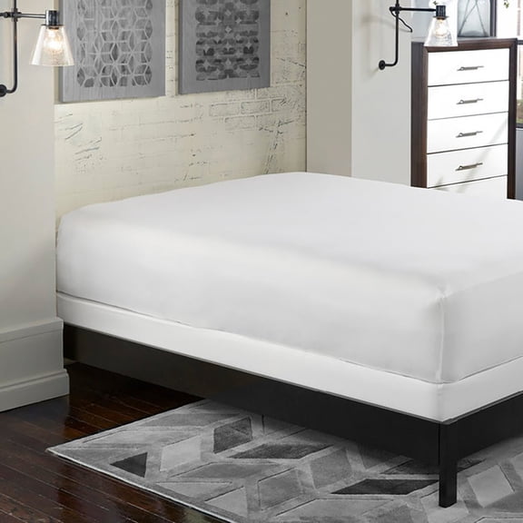 New Purecare Reversatemp Cool/Warm Temperature Twin XL White Mattress Protector