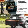 Hitch Cargo Carrier Bag Generous Storage Capacity, Heavy Duty