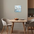 thumbnail image 3 of ZHONGYUTONG Bird Canvas Wall Art Blue Birds Pictures Wall Decor White Flower Painting Love Birds Artwork for Living Room Decor Framed (20.00" x 20.00"), 3 of 5