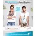 thumbnail image 2 of Silhouette Cameo 5α (Alpha) Cutting Machine (Classic White) Basic Bundle with Vinyl, Transfer Tape, Tools, Cutting Mat, Designs & Software, 2 of 5