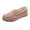 Pink, variant on Women's Genuine Suede Moccasin Slippers Shoes with Soft Sole Indoor/Outdoor