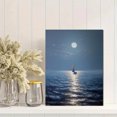 thumbnail image 2 of Qisvanset Orange Sphere Abstract Canvas Print 12x16 Inch Entryway Decor, 2 of 8