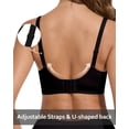 thumbnail image 4 of Wireless Bras for Women No Underwire Deep V Jelly Bra Comfortable Seamless Soft Bra, 4 of 7