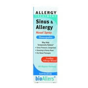 NatraBio, BioAllers, Allergy Treatment, Sinus & Allergy Nasal Spray, 0.8 fl oz (24 ml)